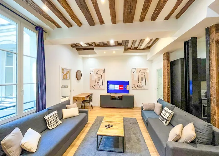 Urban Flat 67 - Spacious Parisian Flat In *