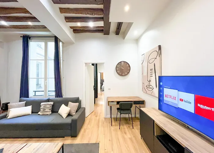 Daire Urban Flat 67 - Spacious Parisian Flat In