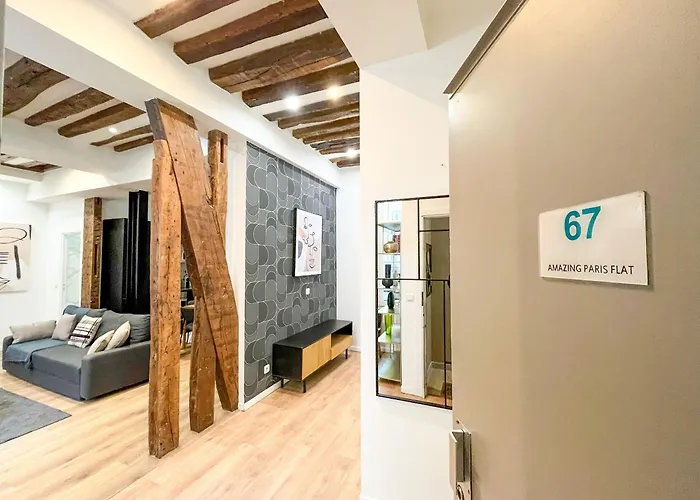 Daire Urban Flat 67 - Spacious Parisian Flat In