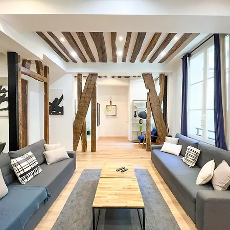 Urban Flat 67 - Spacious Parisian Flat In Apartamento Paris